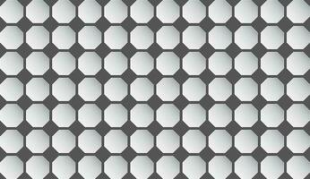 Octagonal Shape Grid Pattern vector