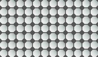 Octagonal Shape Grid Pattern vector