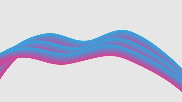 Smooth 3D Curve Wave Gradient vector