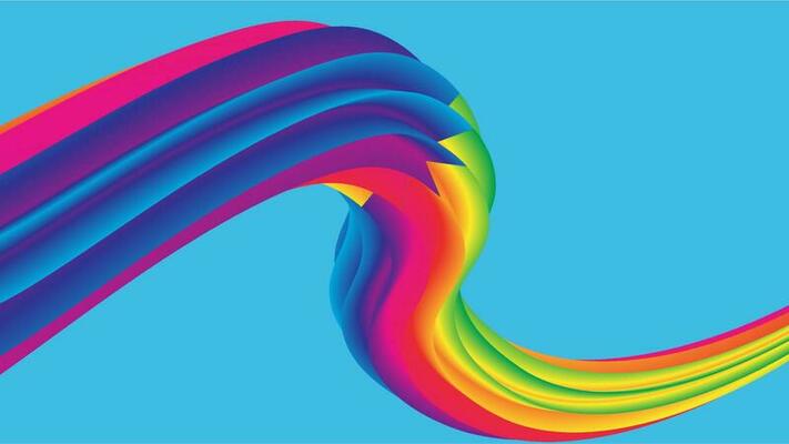 Abstract Fluid Motion Flow Background