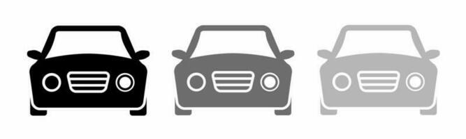 Car icon illustration collection. Stock vector illustration.