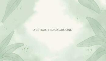 Abstract horizontal watercolor background. Neutral light colored empty space background illustration vector