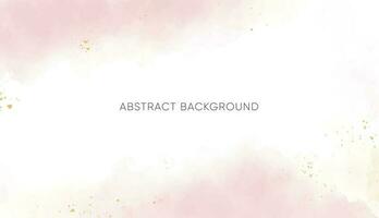 Abstract horizontal watercolor background. Neutral light colored empty space background illustration vector