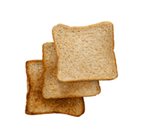 piles of bread slices are baked png