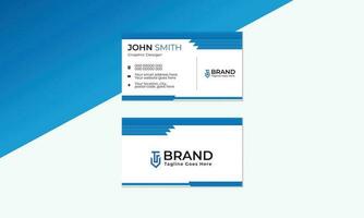 Creative blue business template design, simple clean with vector format.