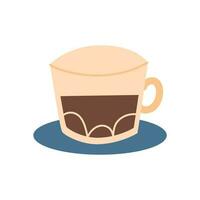 café elemento icono vector