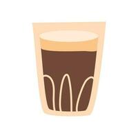 hot coffee icon vector