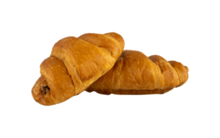 gott två croissant bröd isolerat png