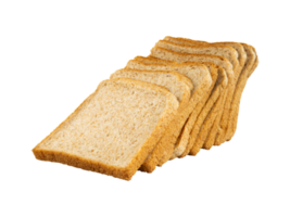 stapel van plak tarwe brood element png