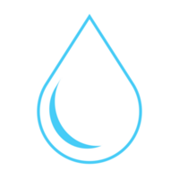 Wassertropfen-Symbol png