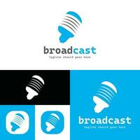 Digital Marketing Agency Vector Logo.Black and White.Modern Blue Color.Minimal Logo Design.
