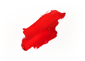 abstrakt Farbe spritzt isoliert. rot Farbe Schlaganfall Element png