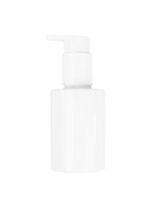 white cosmetic container with pump. beauty care bottle mockups png