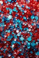Teeny tiny tulle sparkles glam red and turquoise hd wallpaper, in the style of white, vibrant academia, poured, white and teal, psychedelic. photo