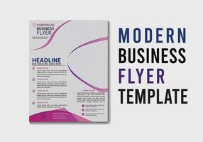 Flyer Vector template. Business brochure. Editable A4 poster for design, Corporate Office, education, presentation, website, magazine cover.