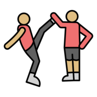 kickboxing deporte icono png