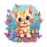 Cute And Adorable Baby Cat png