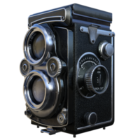 oud camera geïsoleerd 3d png