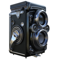 old camera isolated 3d png