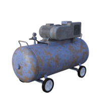 compressor engine machine 3d isolated png