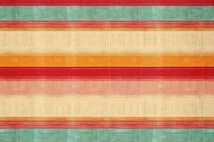 Vintage summer spring autumn stripe pattern, linen fabric texture. photo