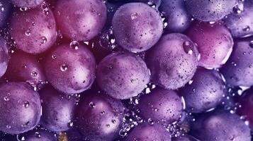 Glistening light grape color simple background texture. photo