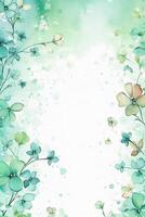 light mint background paper texture. photo