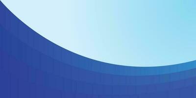 Abstract Blue Gradient Banner Background vector