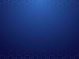 Abstract Blue Background With Hexagon Pattern. vector
