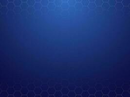 Abstract Blue Background With Hexagon Pattern. vector