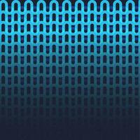 Abstract Seamless Wavy Pattern Background In Blue Color. vector