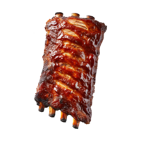 Reserve ribben barbecue vlees ai gegenereerd png