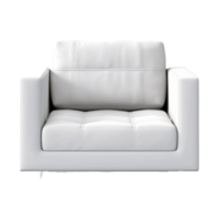 white sofa AI Generated png