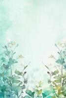 light mint background paper texture. photo