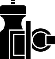 Isolated Sports Or Cycle Bottle Icon in Flat Style. vector