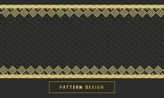 Tribal geometric seamless pattern vector