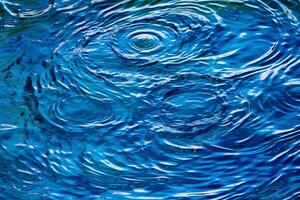 Bluish Ripple Effect water Background. photo