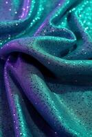 Teeny tiny tulle sparkles glam mint and turquoise hd wallpaper, in the style of purple and blue, vibrant academia, poured, dark silver and teal, psychedelic. photo