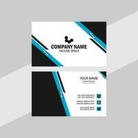 Modern business card design. vector