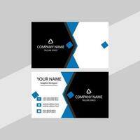 Modern business card design. vector