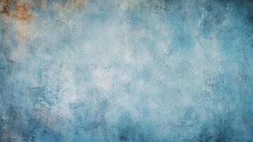 abstract grunge texture blue navy dark stucco wall background. photo