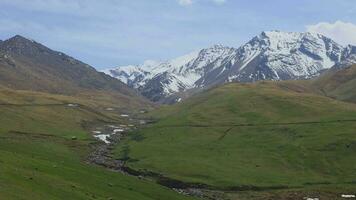 Mountains And Natural Landscapes Of Kyrgyzstan video