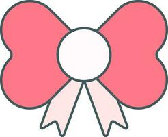 Cute Pink Ribbon Bow Vector Cool 16029544 Vector Art at Vecteezy