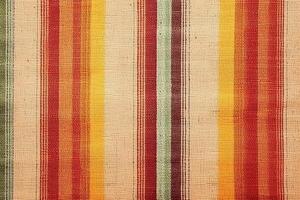 Vintage summer spring autumn stripe pattern, linen fabric texture. photo