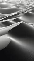 photographs of desert of surfaces, dark gray and white. photo