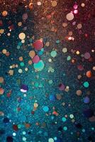 Teeny tiny tulle sparkles glam pink and turquoise hd wallpaper, in the style of light blue and yellow, vibrant academia, poured, dark bronze and teal, psychedelic. photo