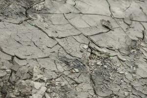 The ground has cracks in the top view for background photo