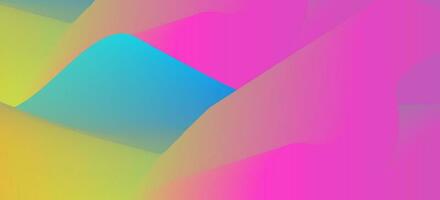 Colorful abstract gradient background vector