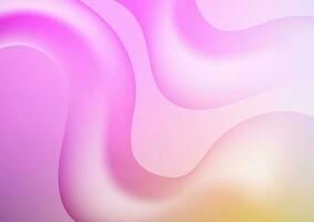 Smooth pink gradient line wave vivid colorful background vector