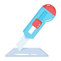 Trendy Paper Cutter vector